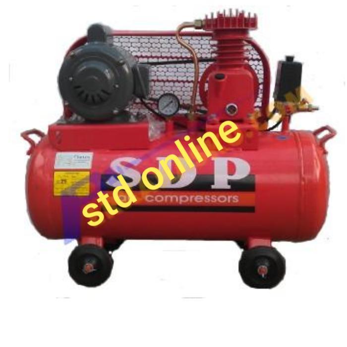 KOMPRESOR ANGIN LISTRIK 1/4HP SDP + DINAMU LISTRIK KOMPLIT