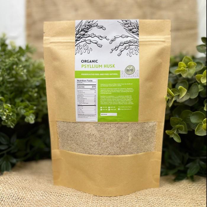 Bubuk Psyllium Husk Halus 100 Gram / Psyllium Husk Powder 100 Gram Fiber Alami Organic Paradise
