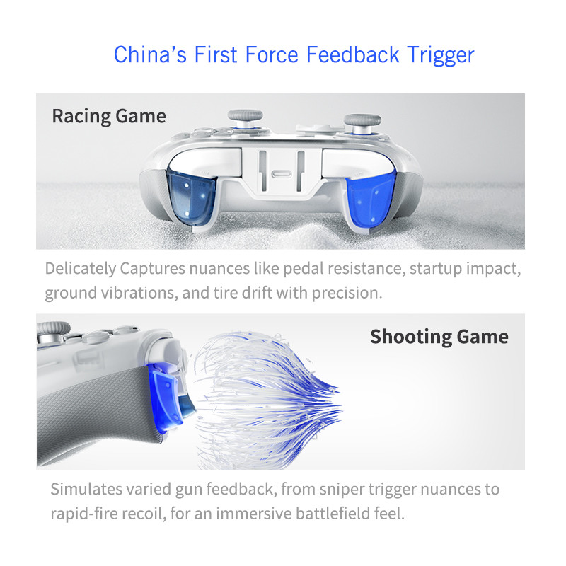 Original Flydigi APEX 4 / APEX 5 Gaming Controller Wireless Elite Force Feedback Trigger Support