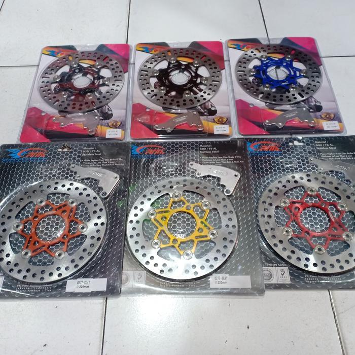 Piringan Disc Cakram Psm Floating 220Mm Scoopy Fi/ New Scoopy Ring 12
