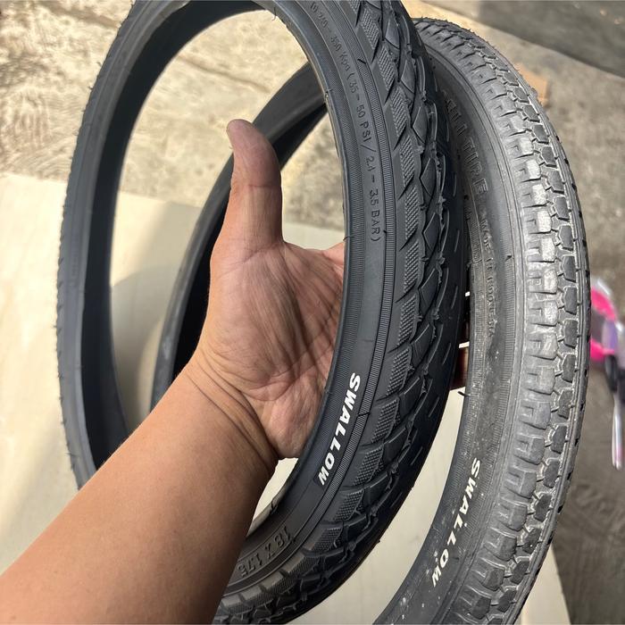 Ban Luar Sepeda Mini Anak Ukuran 18 X 1.75 Swallow Hitam