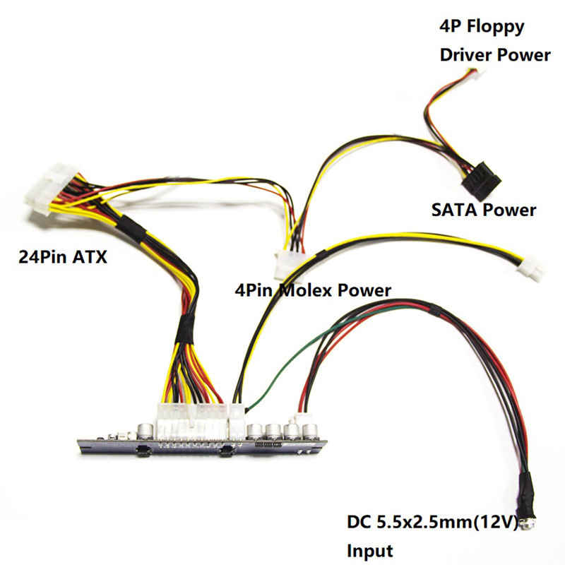 . Dc 12V 300W Dc Atx Psu Pico Atx Switch Mining Psu 24Pin Mini Atx Pc -