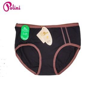 POLINI -Celana Dalam Wanita Premium CD Undies Wanita List Warna Super Soft POLINI 666