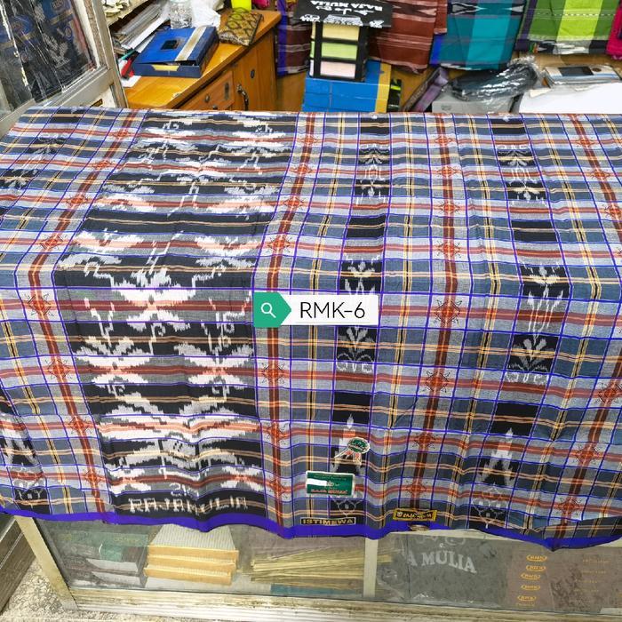 Bisa Cod - Sarung Raja Mulia Kotak Sutra Timbul 210 Mewah Elegant