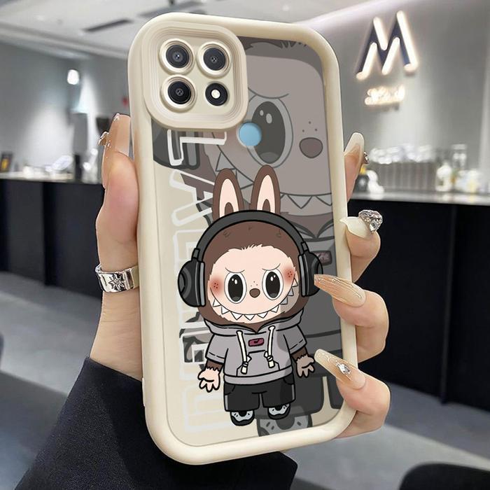 Casing Hp Untuk OPPO A15 A15s A35 Case Hp Pola kelinci kartun Kasing Ponsel Softcase Kesing