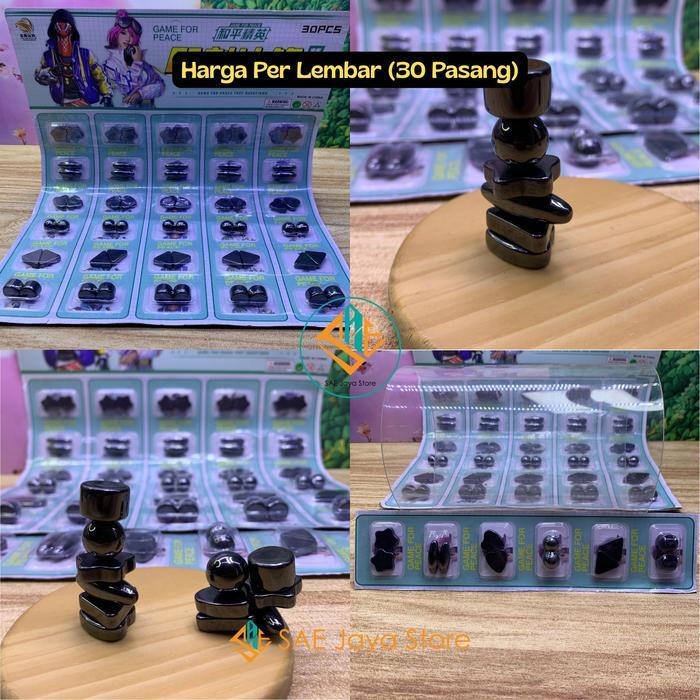 (30 PASANG) MAINAN MAGNET BENTUK BINTANG BULAT LONJONG LOVE SEGITIGA TABUNG/ MAINAN MAGNET ANAK