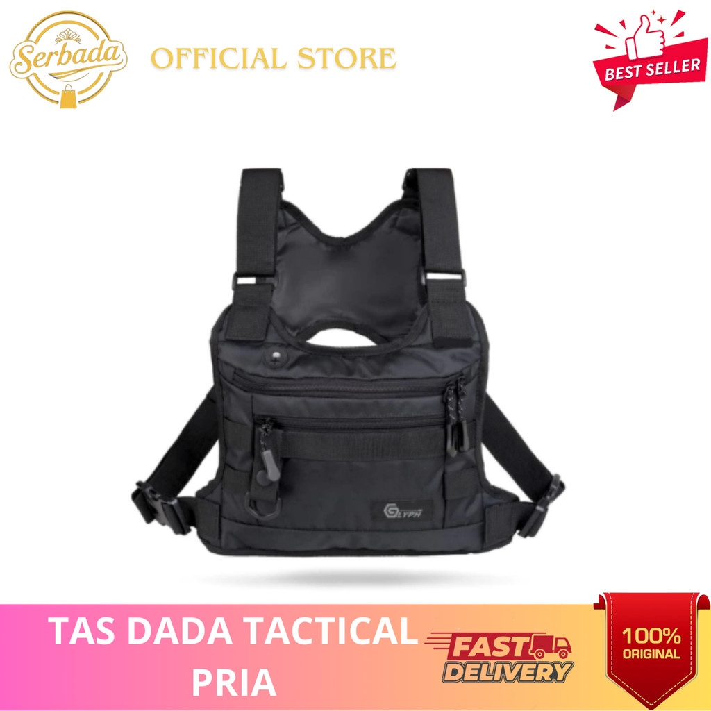 TAS DADA TACTICAL PRIA OUTDOOR PREMIUM ORI - HITAM