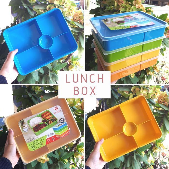 JUAL FOOD BOX - PLASTIK BENTO BOX - JUAL LUNCH BOX MURAH