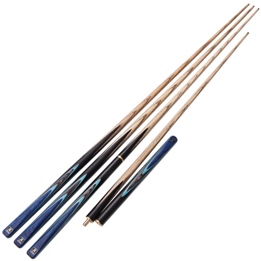 OMIN 57" New Style Gunman White Ash Snooker Billiard Pool Cue Stick 9.5mm/10mm Set