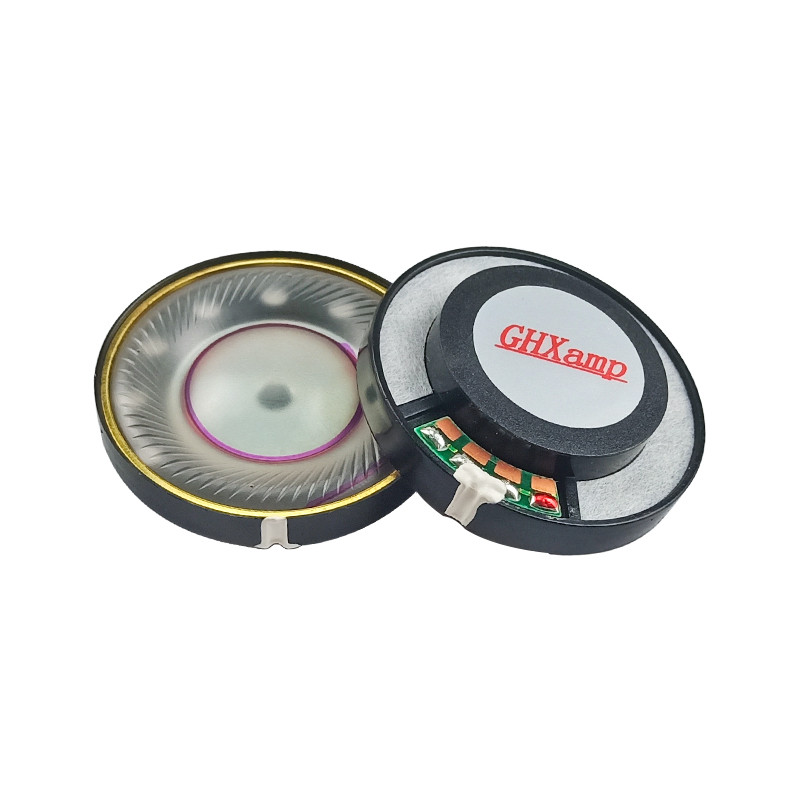 Ghxamp 40Mm Headset Speaker 32Ohm Hifi Headphone Unit Full Range Bass Composite Diaphragm Headset