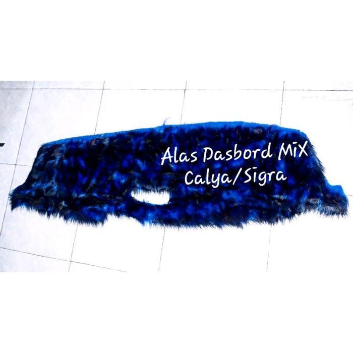 Alas Bulu Dashboard Mobil Calya / Sigra (costum bulu panjang Korea import)