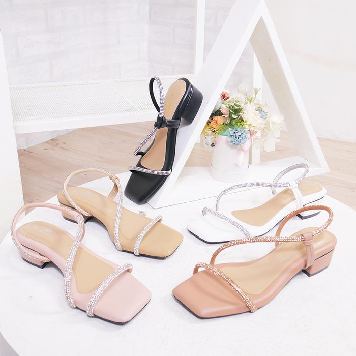 Donatello - Kymora Sandal Pesta Wanita Heels 3 Cm Sendal