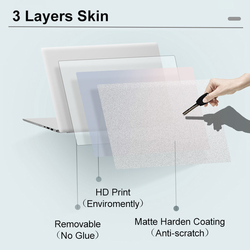 3D Print Vinyl Protective Sticker for Huawei Magicbook 16.1 2024 Matebook D16 D14 Laptop