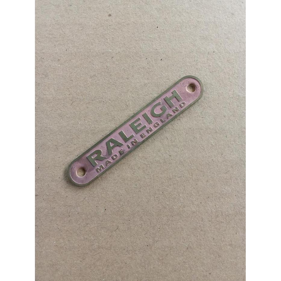 Emblem Sadel Sepeda Onthel RALEIGH