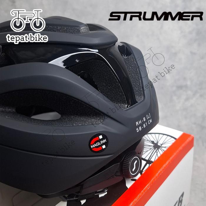 Helm Strummer Rh-8 Aero Wave For Roadbike Gravel Seli Fixie Mtb / Strummer Rh8