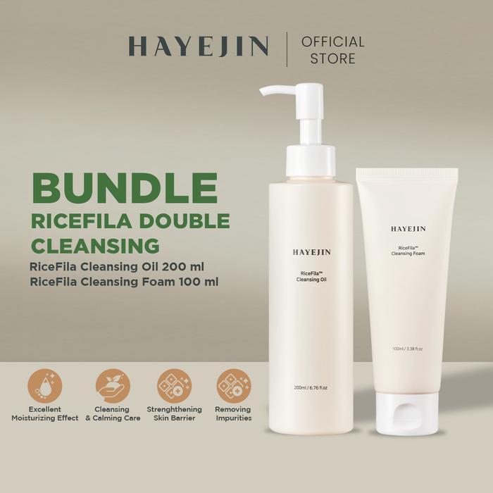 HAYEJIN RiceFila Double Cleansing