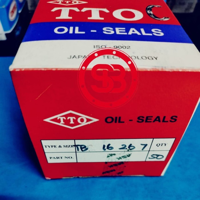 Oil Seal TB 16 26 7 / 16x26x7 TTO