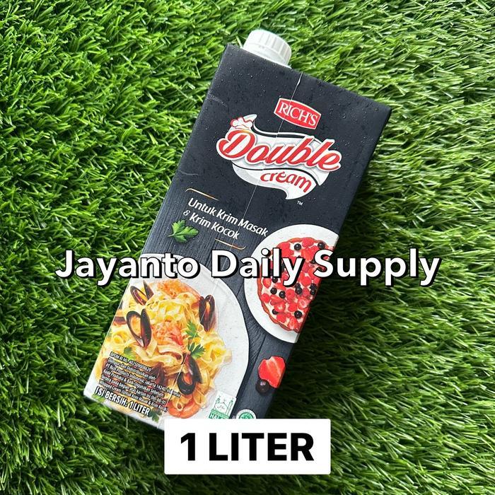 RICH'S DOUBLE CREAM 1L / COOKING CREAM & WHIPPING CREAM RICHS - 100% HALAL