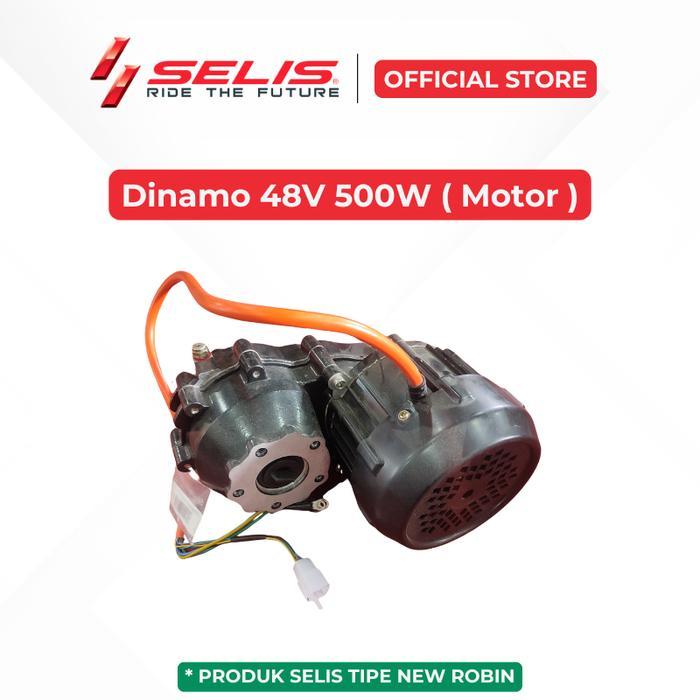 PROMOO SELIS - Dinamo 48V 500W Motor listrik New Robin ( Motor ) Murah