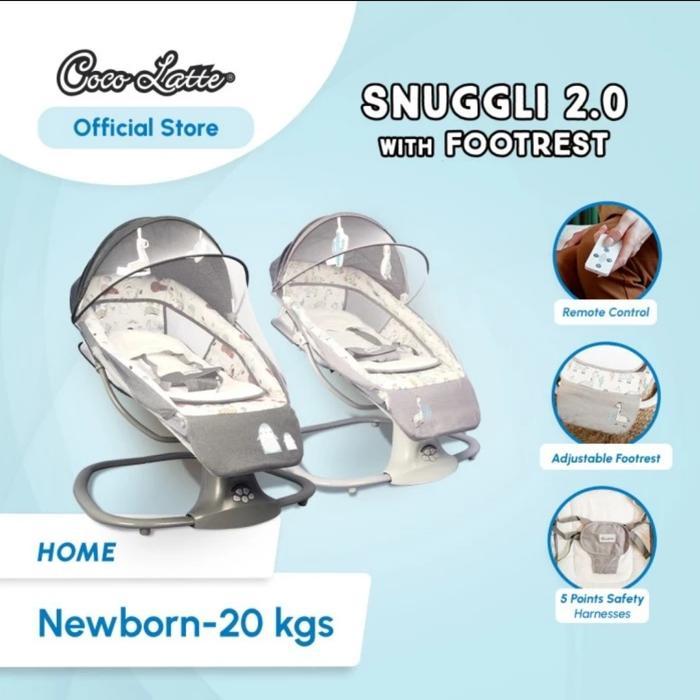 DISKON Bouncer Cocolatte Snuggli safari Collection / Weeler Snuggli