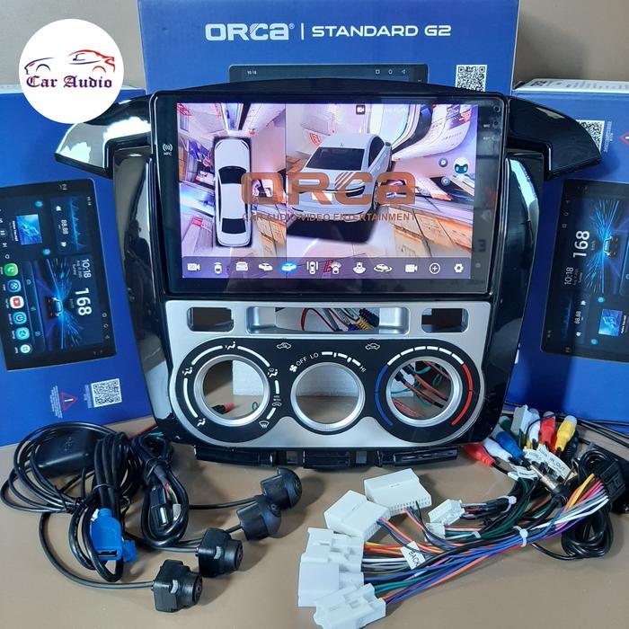 HEAD UNIT ANDROID INNOVA TYPE G 2012 - 2015 PAKET ANDROID INNOVA + 360 KAMERA ANDROID 9 INCH ORCA