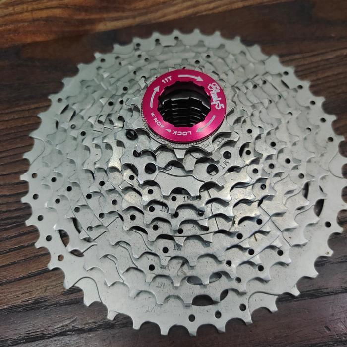 Cassette Sprocket 10 Speed 11-42T Gt Half5 10 Sp 11 42T Silver
