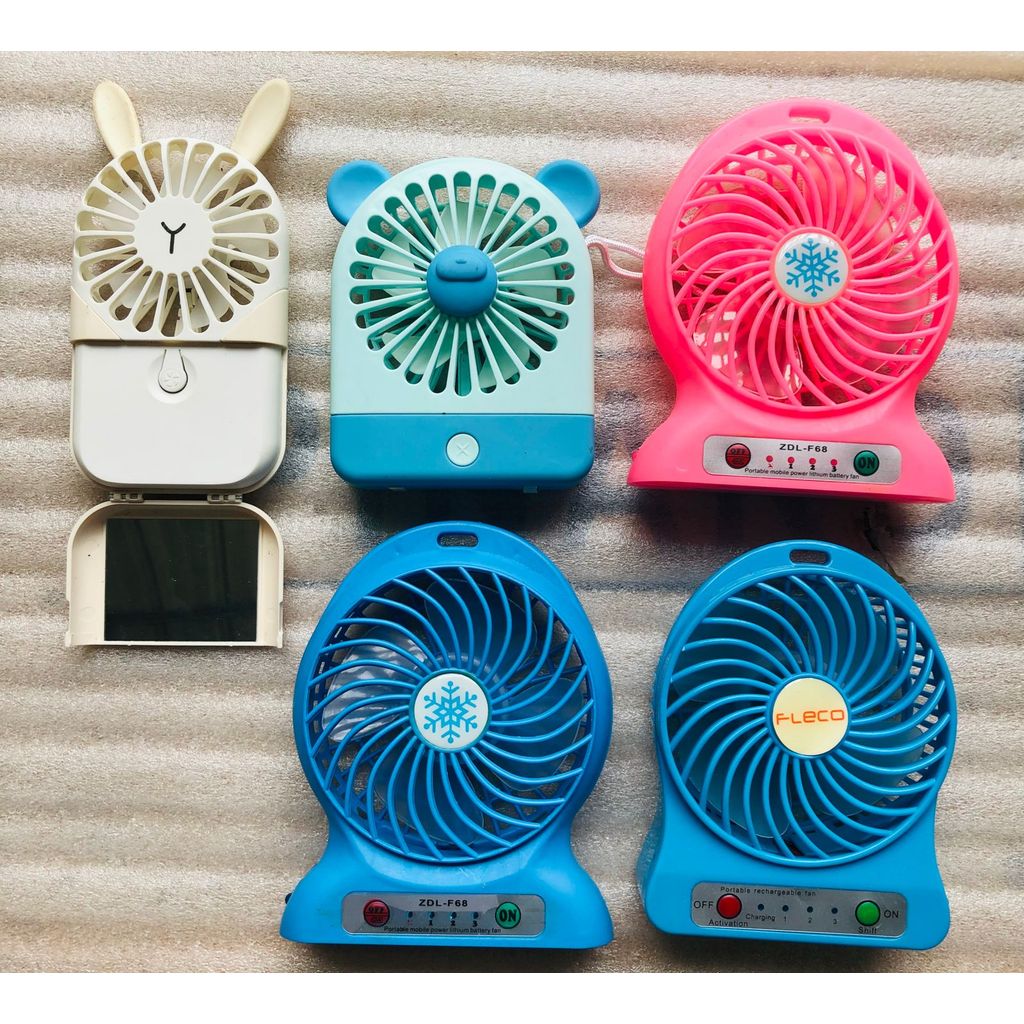 Kipas Portable Mile Cas / Kipas Angin Portable Murah / Kipas Angin Mini Portable
