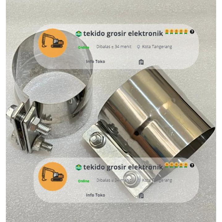 Clamp Knalpot ZX200 4190587 CLAMP MUFFLER