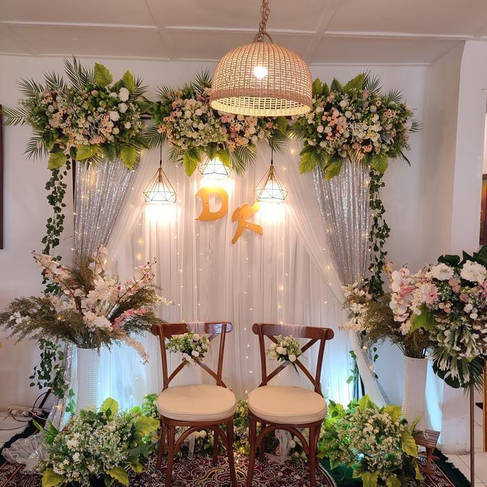 dekorasi lamaran sederhana 2 meter