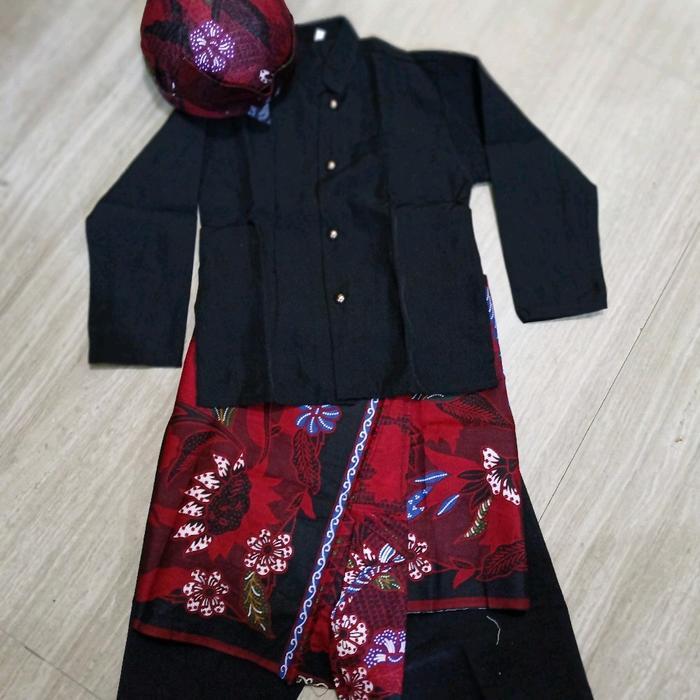 Premium Baju Basofi Anak Baju Adat Jawa Baju Cak Daning Original