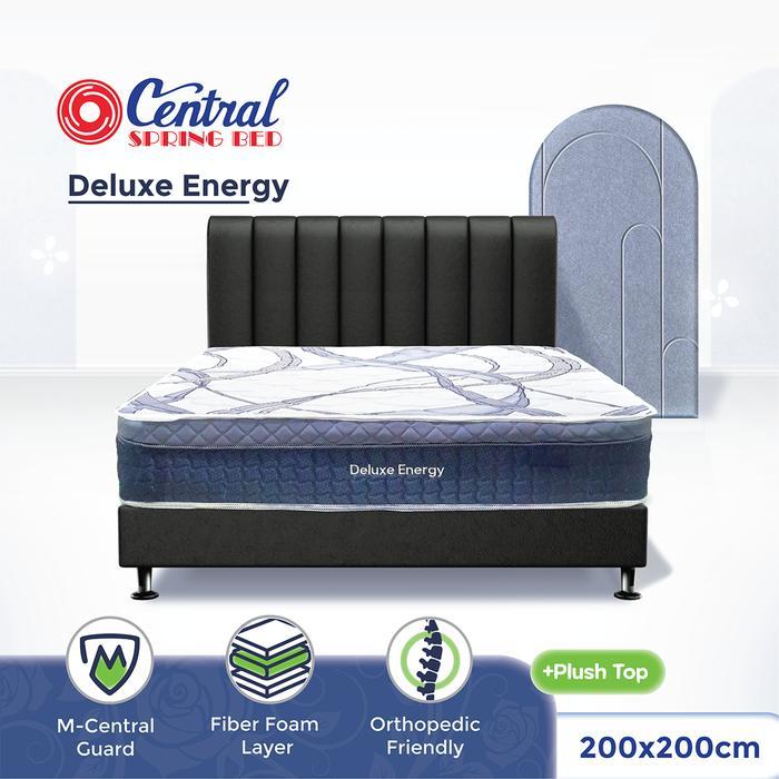 Central Spring Bed Springbed Central Grand Deluxe 200 x 200 Full Set