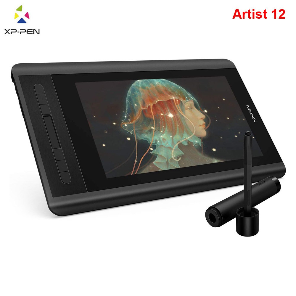 . Xp-Pen Artist 12 11.6 Inch Fhd Drawing Monitor Pen Display Graphic Monitor Graphics Tablet 1920 X