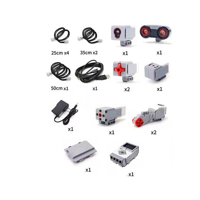 . Fit For Ev3 Core Set 45544 95646 Ev3 Brick Ultrasonic Colour Gyro -