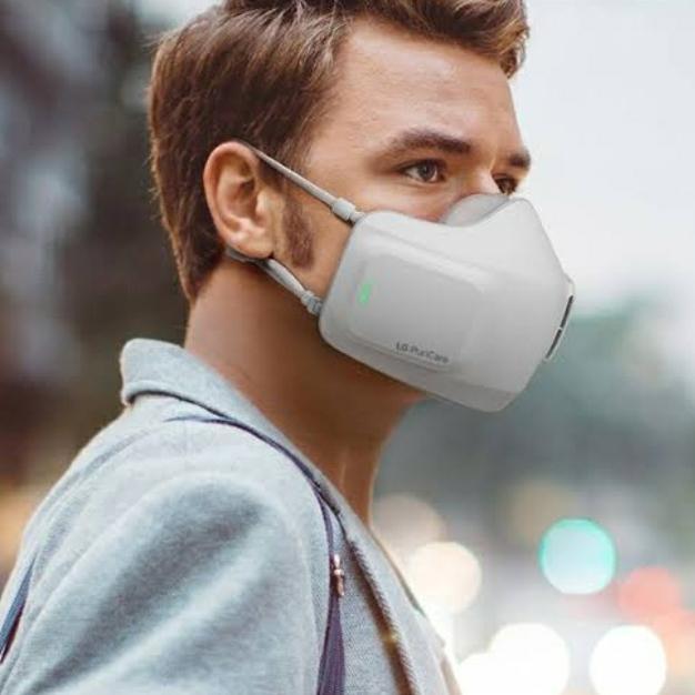 Lg Ap300Awfa Wearable Air Purifier Puricare Masker Lg Best Seller