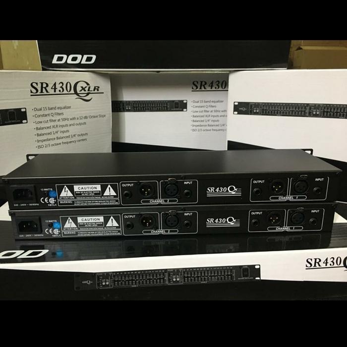 Equalizer Dod Sr430 Sr 430 Equaliser 15 Band