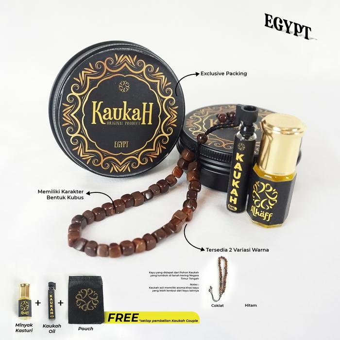 [Egypt] Gelang Kaukah Asli Bonus Minyak Kaukah & Kasturi - Unisex Tbk