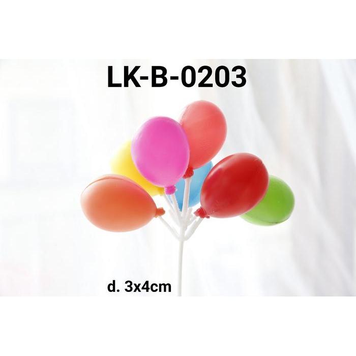 LK-B-0203 Topper kue tart lokal topper cake balon