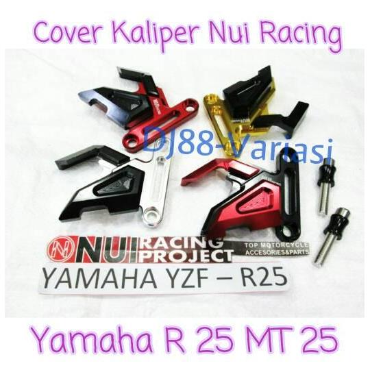 Cover Kaliper Nui Yamaha R25 Mt25 Tutup Kaliper Replika Bikers