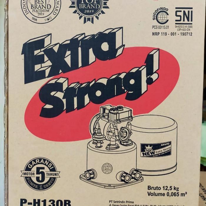 Pompa Air Sanyo Tabung 125Watt Pompa Sanyo Ph130B