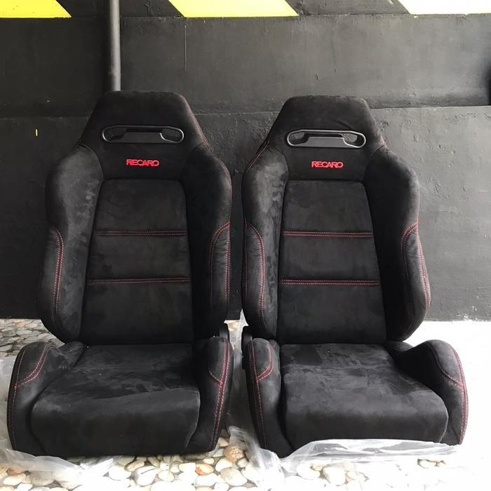 jok recaro sr3 suede premium jok racing jok mobil