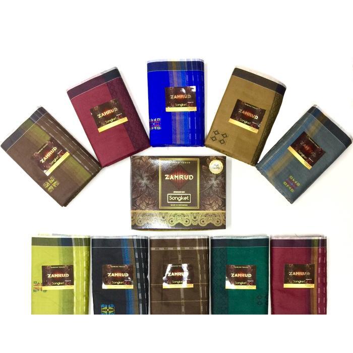 Sarung Tenun Zamrud Songket (Grosir)