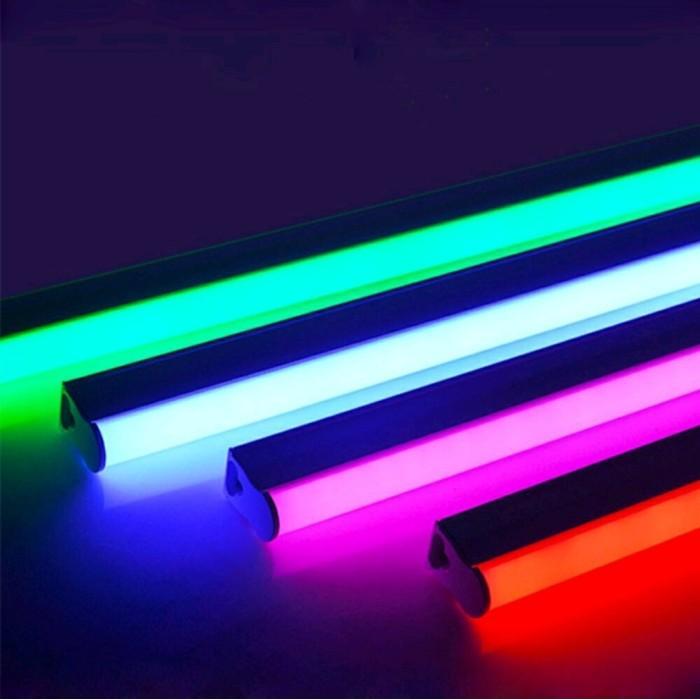 BRG BARU Lampu NEON T5 LED 9 Watt 60cm Tube Warna Warni TL T5 Etalase 9W