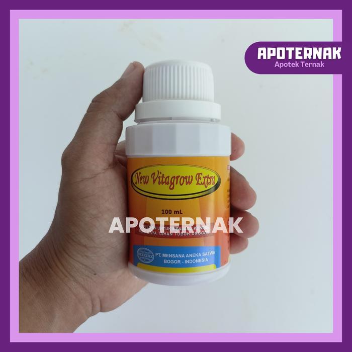 NEW VITAGROW EXTRA ATP VITAMIN MINERAL PERTUMBUHAN AYAM UNGGAS