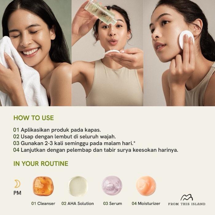 FROM THIS ISLAND PAKET SKINCARE BY MAUDY AYUNDA ORIGINAL 100% JAVA SOOTHING CLEANSER MOISTURE GEL