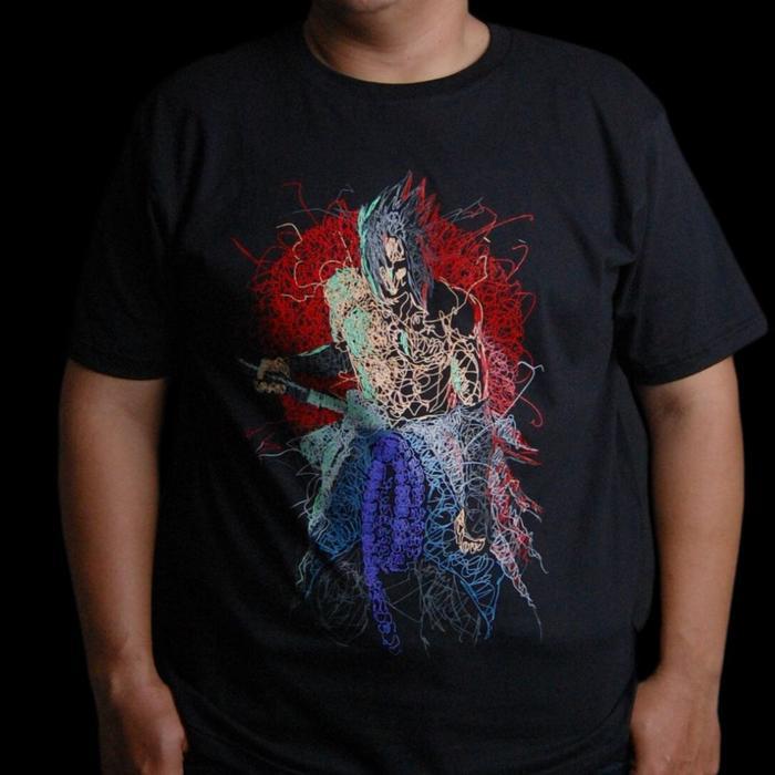 Big Oret Kaos Pria Big Size Sasuke