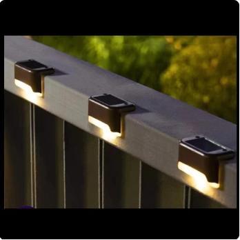 LAMPU TANGGA LED SUNSTAR / LAMPU TANGGA TENAGA SURYA