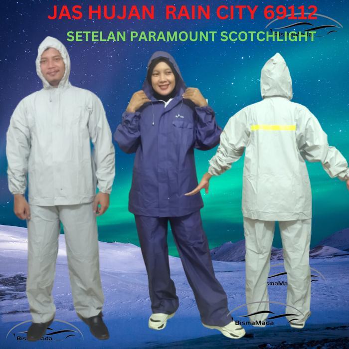 JAS HUJAN MANTEL SETELAN PRIA WANITA PARAMOUNT SCOTCH LIGHT MURAH