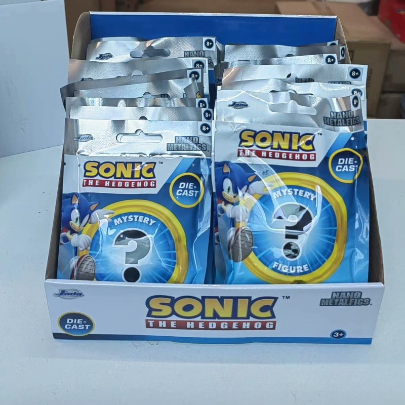 Jada Sonic The Hedgehog Anime Figure Blind Box Toys Mystery Diecast Metal Mini Model Toy Collection