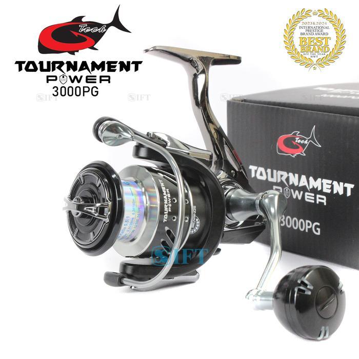 Ready Reel G-TECH TOURNAMENT POWER SW 3000 4000 5000 8000 PG Power Handle SaltWater Metal Body