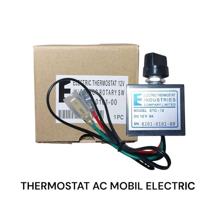 READY PART THERMOSTAT AC MOBIL ELECTRIC TERMOSTAT DIGITAL ELECTRIC AC MOBIL UNIVERSAL TERMOSTAT 12V